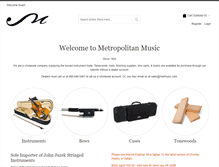 Tablet Screenshot of metmusic.com